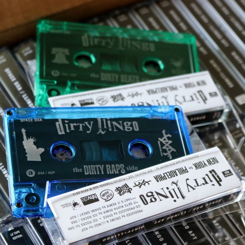 DFACE DXA & LLINGO APT - Dirty Llingo: NY to PHILLY【Cassette Tape】-HHV.DE-Dig Around Records