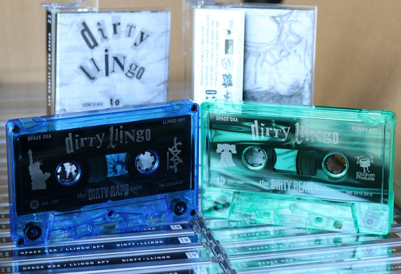 DFACE DXA & LLINGO APT - Dirty Llingo: NY to PHILLY【Cassette Tape】-HHV.DE-Dig Around Records