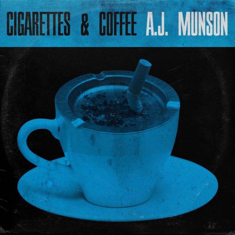 AJ Munson - Cigarettes and Coffee [CD]-Chopped Herring Records-Dig Around Records