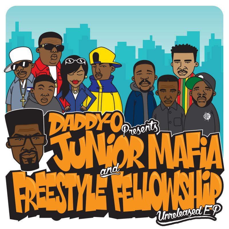 Daddy-O Presents Junior Mafia And Freestyle Fellowship - Unreleased [CD]-Chopped Herring Records-Dig Around Records
