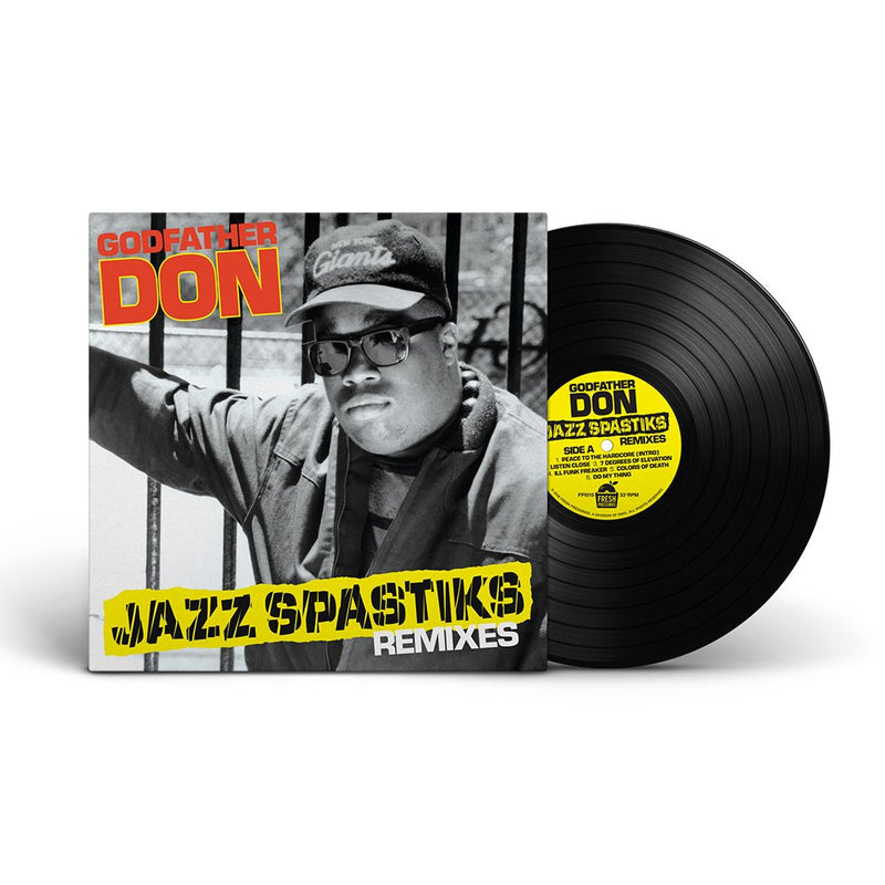 Godfather Don - Jazz Spastiks Remixes [Black] [Vinyl Record / LP]-Fresh Pressings-Dig Around Records