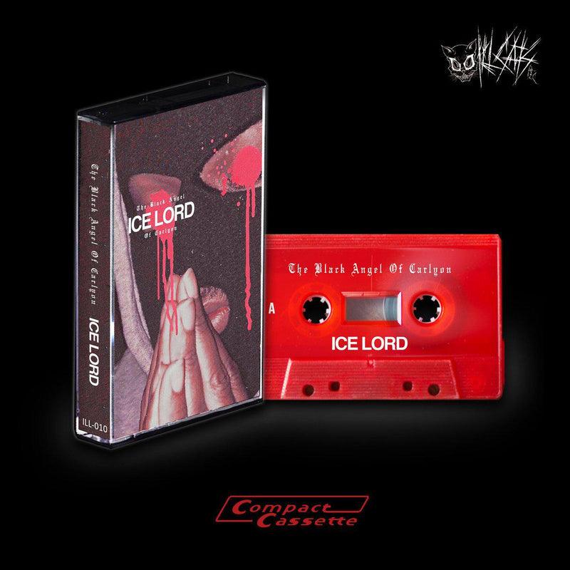 Ice Lord - The Black Angel of Carlyon [Red] [Cassette Tape]-Ill Catz Records-Dig Around Records