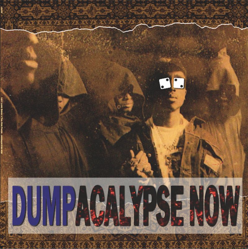 Left Lane Didon X Tha God Fahim - Dumpacalypse Now [BLACK] [Vinyl Record / LP]-Lowtechrecords-Dig Around Records