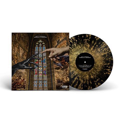 M.A.V. x Hobgoblin - Angelz & Demonz [Black with Gold Splatter] [Vinyl Record / LP]-Copenhagen Crates-Dig Around Records