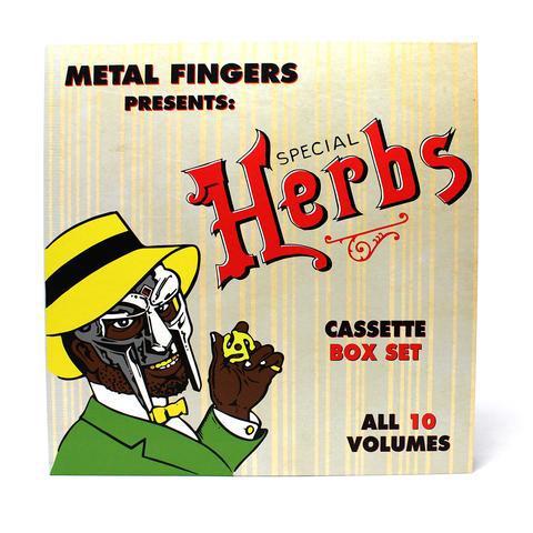 MF DOOM - SPECIAL HERBS: THE COMPLETE SET (5XCASSETTE - BOXSET) 【Cassette Tape | 5 x Tape】-METAL FACE RECORDS-Dig Around Records