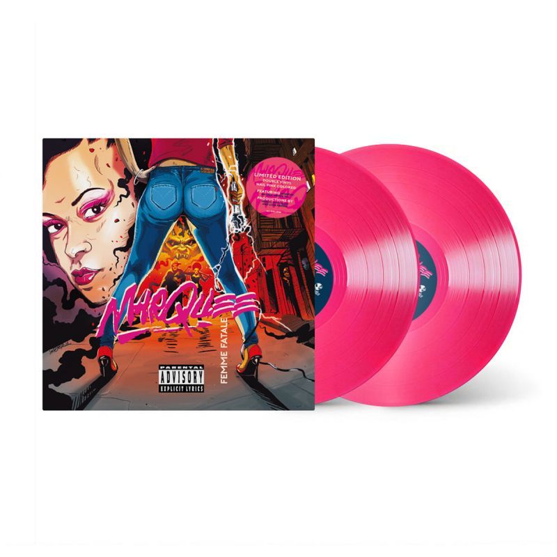 Marquee - Femme Fatale [Pink] [Vinyl Record / 2 x LP]-De Rap Winkel Records / Shinigamie Records / Marvel Records-Dig Around Records