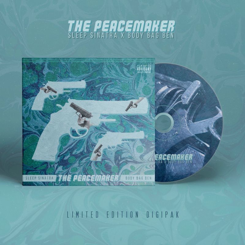 Sleep Sinatra x Body Bag Ben - The PeaceMaker [CD]-Not On Label-Dig Around Records