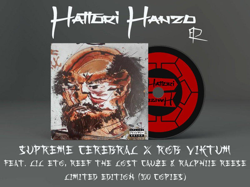 Supreme Cerebral, Rob Viktum - Hattori Hanzo [CD]-Not On Label-Dig Around Records