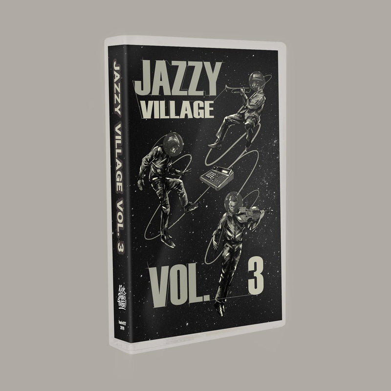 kick a dope verse! - jazzy village vol. 3 [White] [Cassette Tape + Sticker]-Kick A Dope Verse!-Dig Around Records