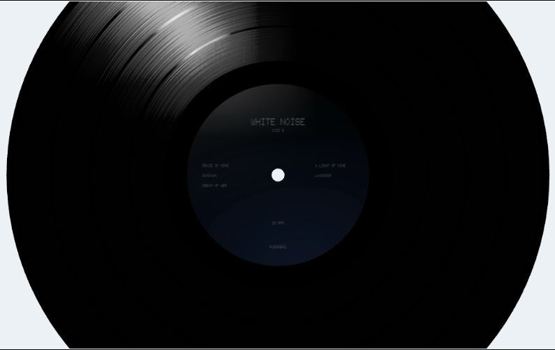 kudasai - white noise (Repress) [Vinyl Record / 12"]