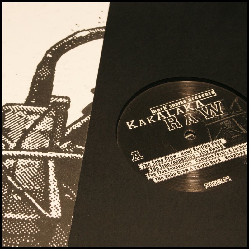 Mark Sparks - Mark Sparks presents Kakalaka Raw [Vinyl Record / 2 x LP]-Crooked Cat Records-Dig Around Records