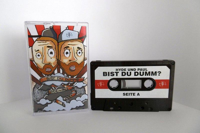 HYDE und PAUL - Bist du dumm? [Cassette Tape + Sticker]-Not On Label-Dig Around Records