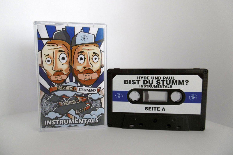HYDE und PAUL - Bist du dumm? (Instrumental) [Cassette Tape + Sticker]-Not On Label-Dig Around Records