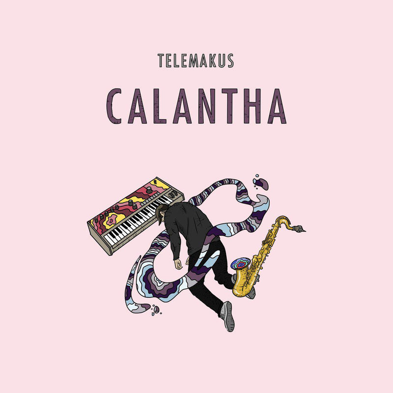 Telemakus - Calantha Vol. 2 [Clear / Metallic Blue] [Cassette Tape + Sticker]-INNER OCEAN RECORDS-Dig Around Records