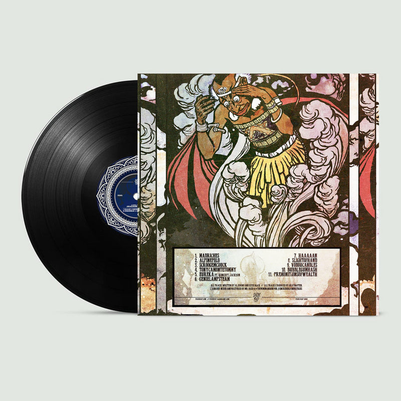 AL DIVINO & ESTEE NACK - Abrakadabra Alakazam [Black] [Vinyl Record / LP]-FXCK RXP-Dig Around Records