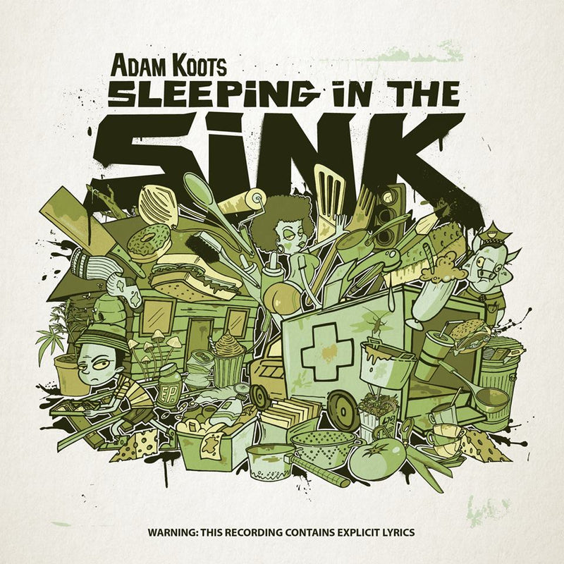 Adam Koots - Sleeping In The Sink [Vinyl Record / LP]-Pang Productions-Dig Around Records