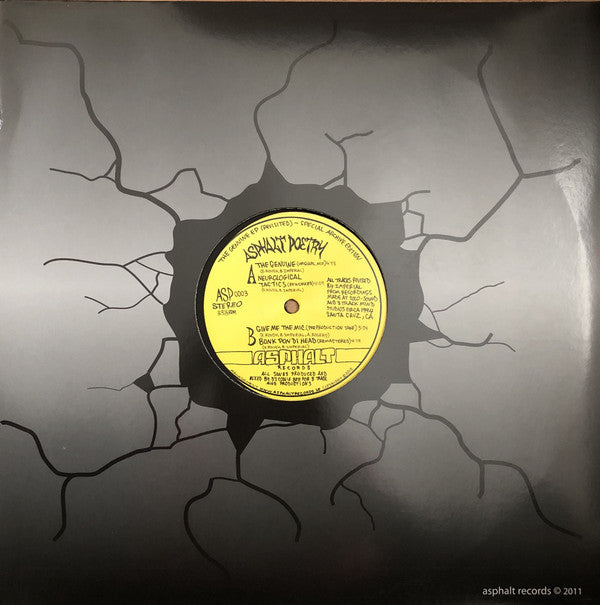 Asphalt Poetry - The Genuine  [Vinyl Record / 12"]