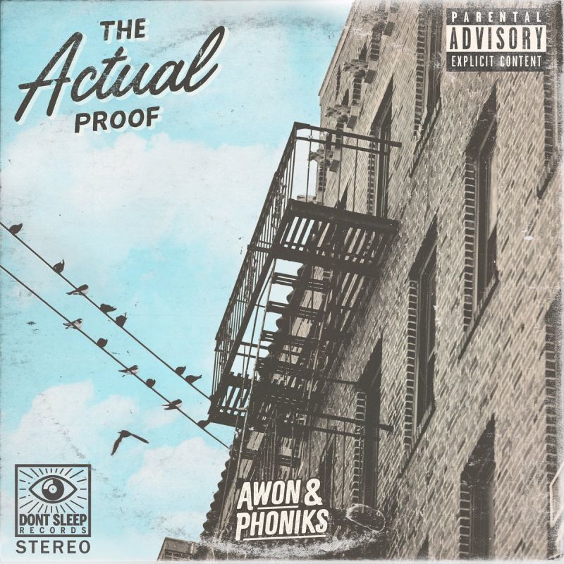 Awon & Phoniks - The Actual Proof [CD]-Don't Sleep Records-Dig Around Records