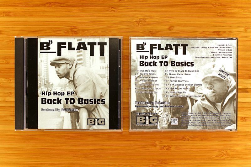 B Flatt & Tyranny - Back To Basics [CD]-Big Noise Radio-Dig Around Records