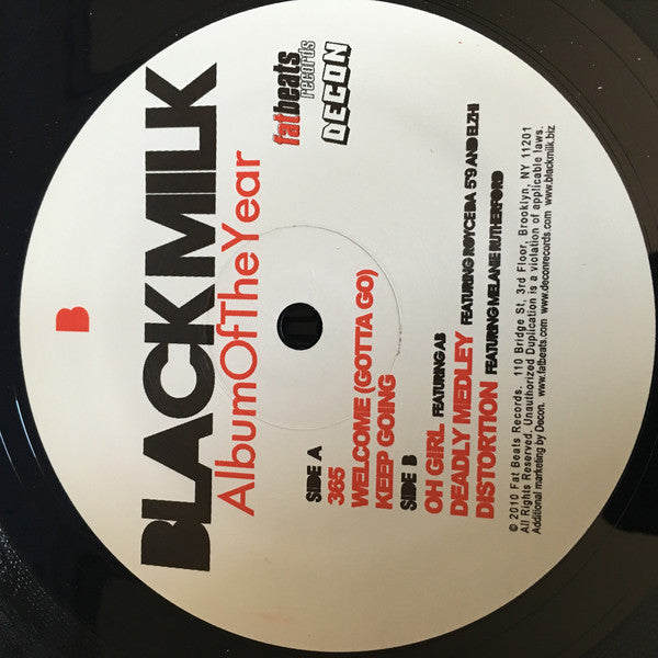 Black Milk - Album Of The Year (365) [Vinyl Record / 2 x LP]