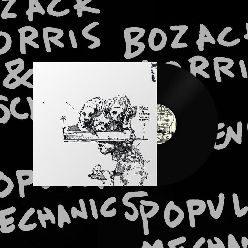 Bozack Morris & J. Scienide - Popular Mechanics [Black] [Vinyl Record / LP]-GGBR Records & Tapes-Dig Around Records