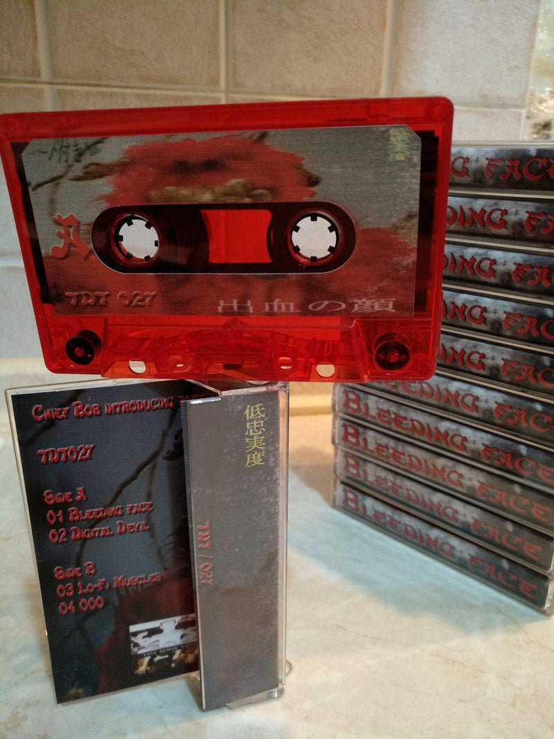 CHIEF BOB - INTRODUCING THE BLEEDING FACE 【Cassette Tape】-TREE DEMON TAPES-Dig Around Records