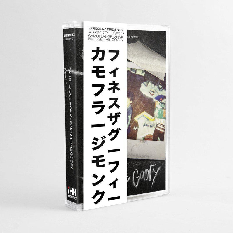 Camoflauge Monk - Finesse The Goofy [Cassette Tape + Sticker]-EFFISCIENZ / ART DEALER-Dig Around Records