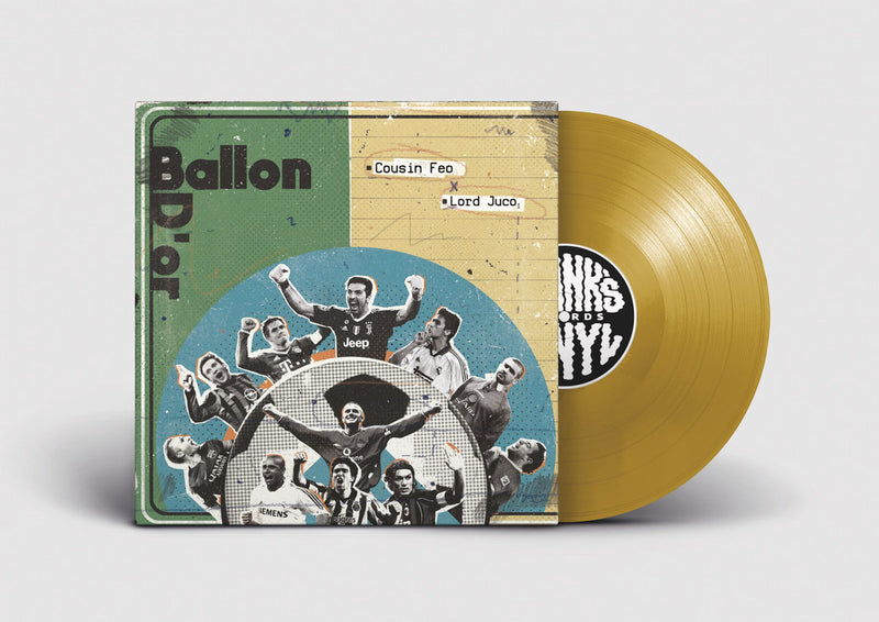 Cousin Feo, Lord Juco - Ballon D'or [Gold Edtion] [Vinyl Record / LP]-Frank's Vinyl Records-Dig Around Records