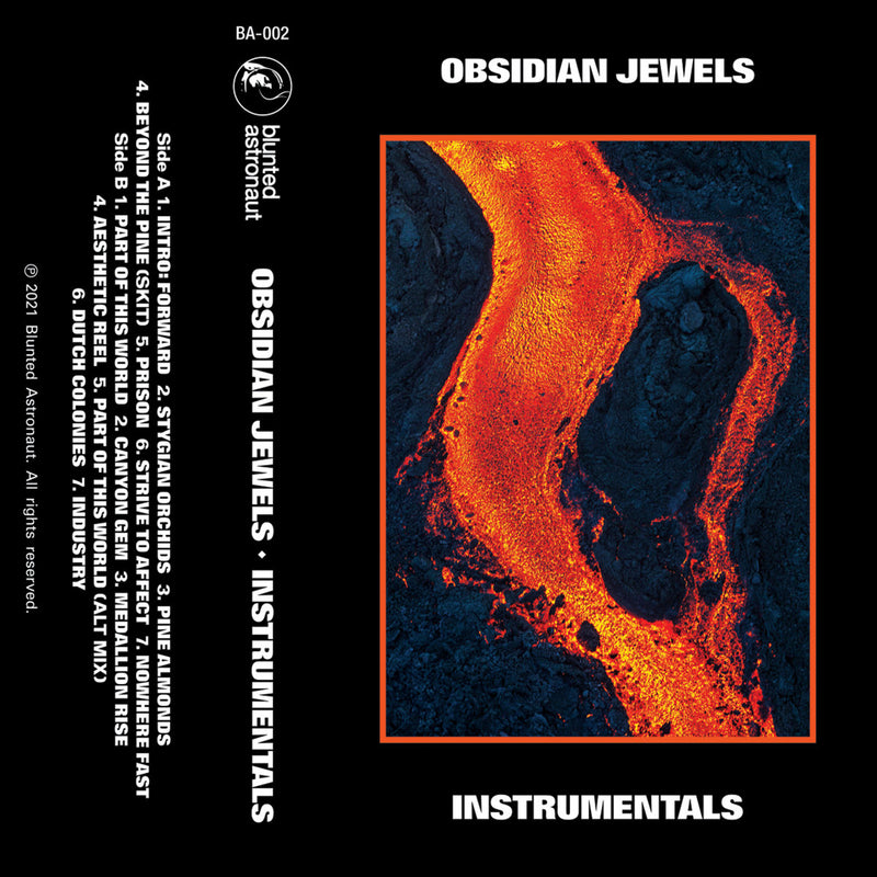 DJ Drinks - Obsidian Jewels (Instrumentals) [Cassette Tape]