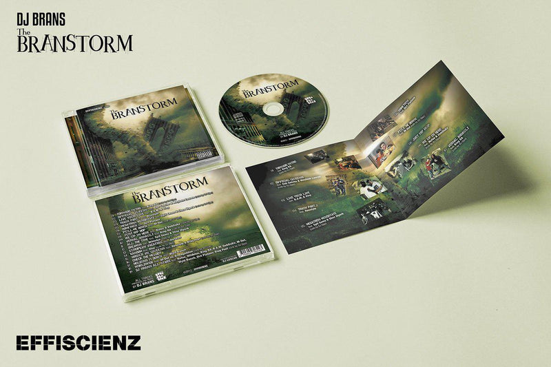 DJ Brans - The Branstorm [CD]-EFFISCIENZ-Dig Around Records