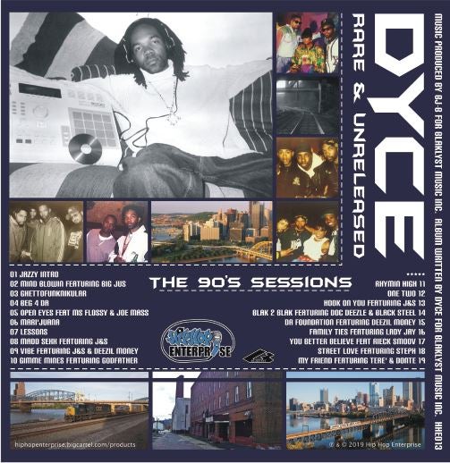 DYCE - Rare & Unreleased [Black] [Vinyl Record / 2 x LP]-HIP-HOP ENTERPRISE-Dig Around Records
