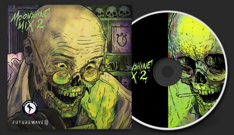 Daniel Son and Futurewave - Moonshine Mix 2 [CD]-Brown Bag Money-Dig Around Records