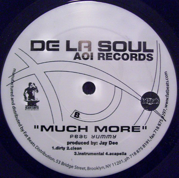 De La Soul – Shoomp / Much More [Vinyl Record / 12"]