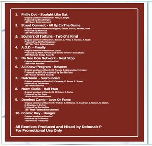 Debonair P - Debonair P Remixes 2 [CD]-Gentleman's Relief Records-Dig Around Records