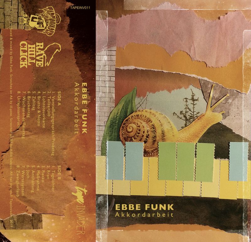 Ebbe Funk - Akkordarbeit 【Cassette Tape】-TAPEINVADER-Dig Around Records