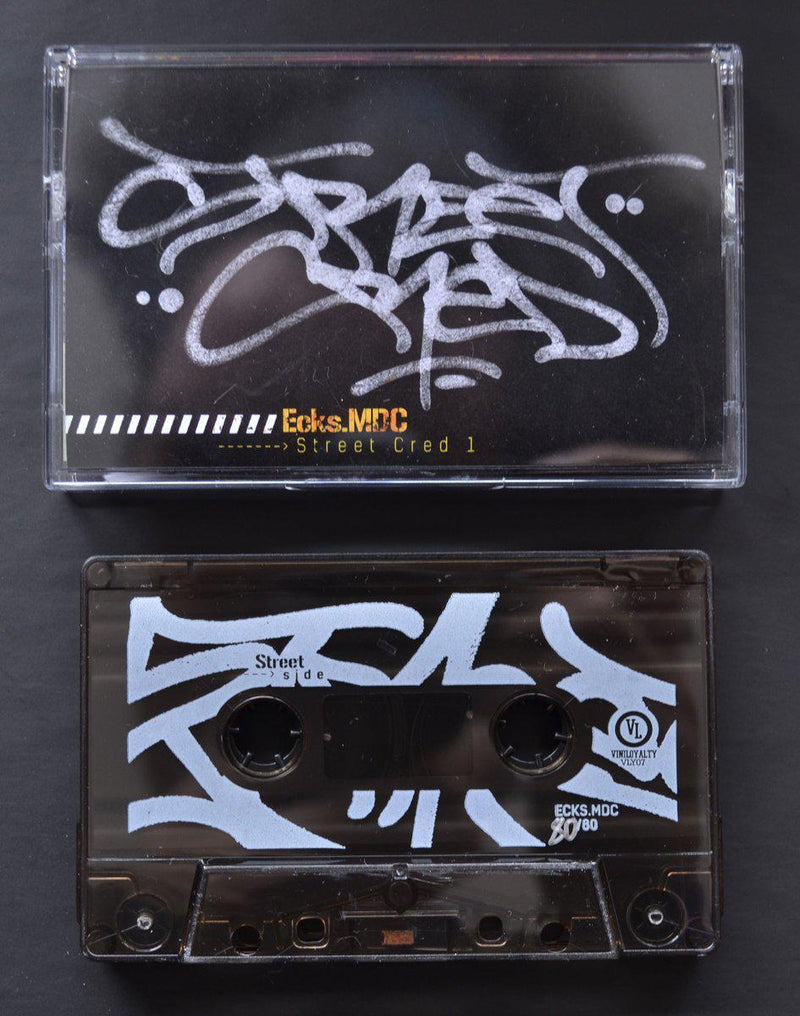 Ecks MDC - Street Cred 1 【Cassette Tape Mixtape】-VINILOYALTY-Dig Around Records