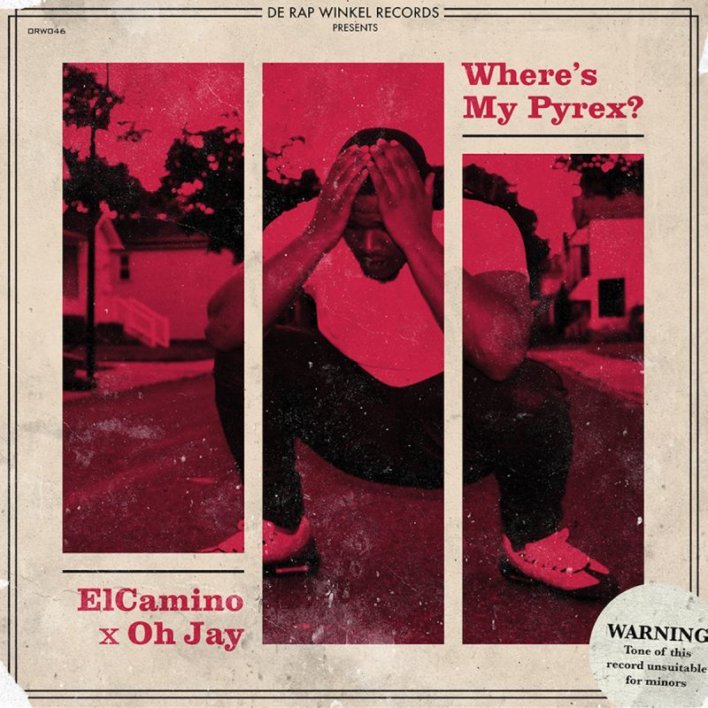 Elcamino & Oh Jay - Where's My Pyrex [Black] [Vinyl Record / LP]-de Rap Winkel Records-Dig Around Records