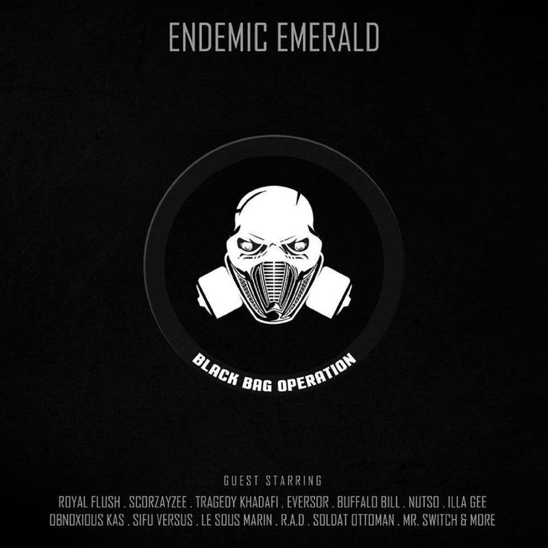 Endemic Emerald - Black Bag Operation 【CD】-NO CURE RECORDS-Dig Around Records