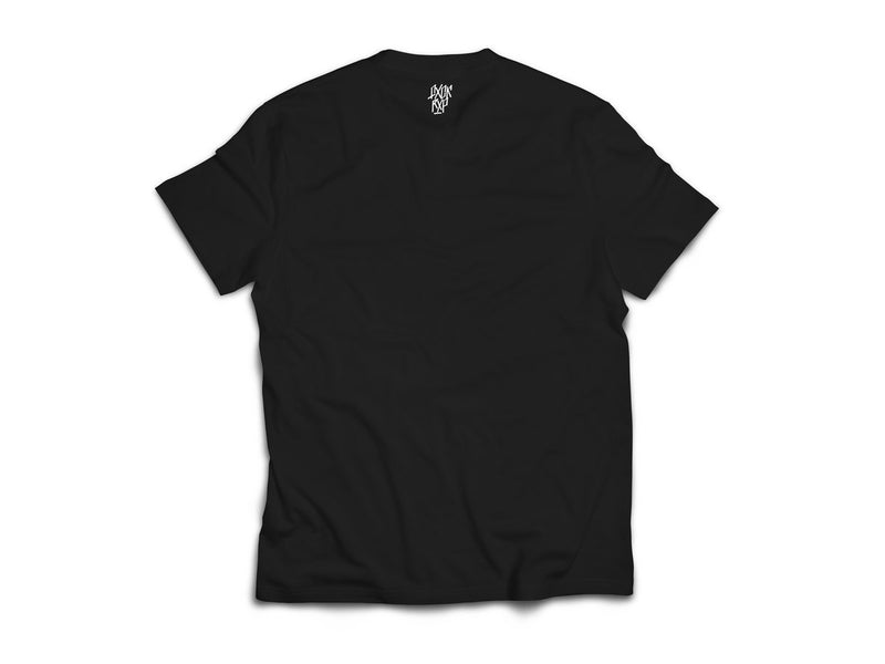 FXCK RXP Logo [T-Shirt] (Black shirt/white print on both sides)-FXCK RXP-Dig Around Records