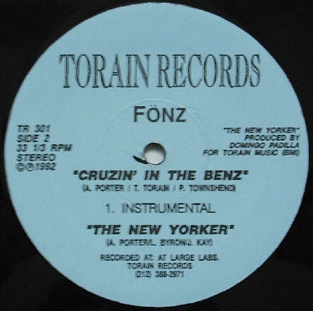 Fönz - Cruzin' In The Benz [Vinyl Record / 12"]