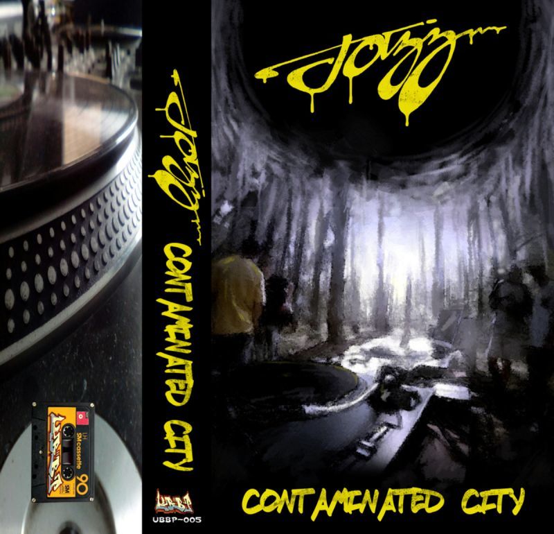 Gazz - Contaminated City [Cassette Tape + Sticker]-Unknown Boom Bap Project-Dig Around Records