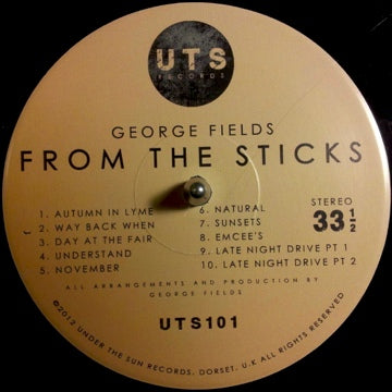 George Fields - From The Sticks  [Vinyl Record / LP]