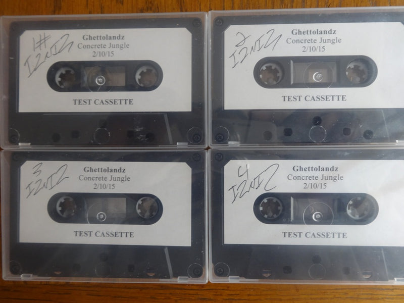 Ghettolandz - The Concrete Jungle '95 [Test Press] [Cassette Tape]