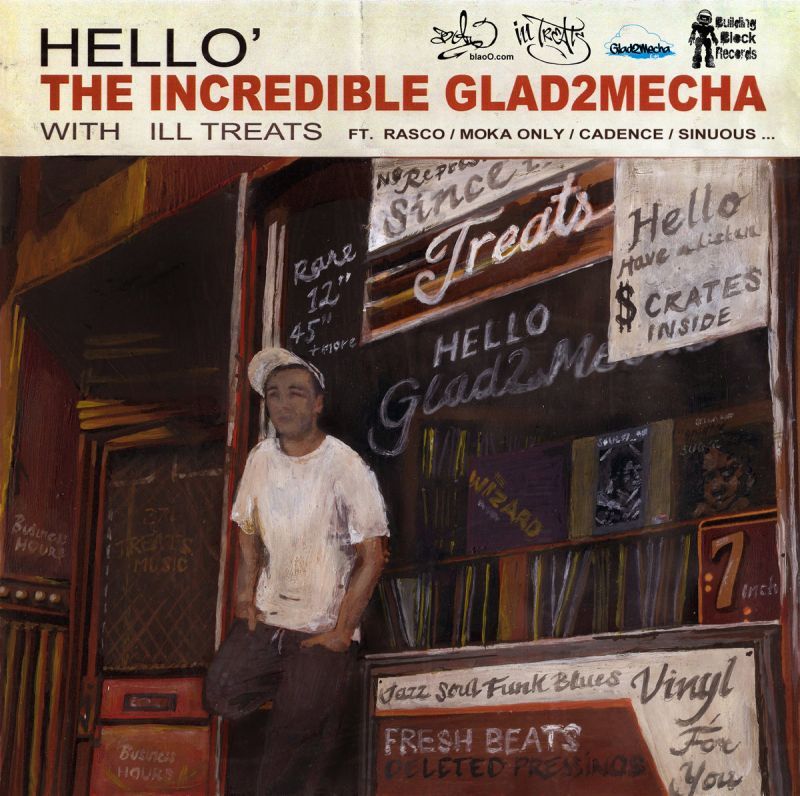 Glad2mecha & ILL Treats - Hello [Vinyl Record / 2 x LP]-HHV.DE-Dig Around Records