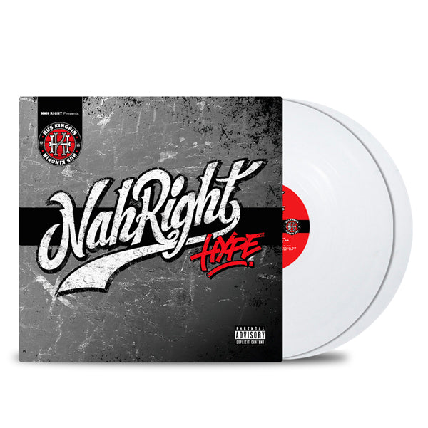 HUS KINGPIN - Nah Right Hype [White] [Vinyl Record / 2 x LP]-IteM Records / Taha Records-Dig Around Records