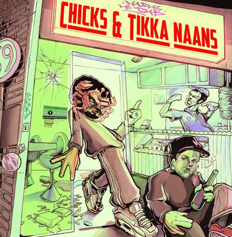 Harvs Le Toad - Chicks & Tikka Naans [Cassette Tape]-YOGOCOP RECORDS-Dig Around Records