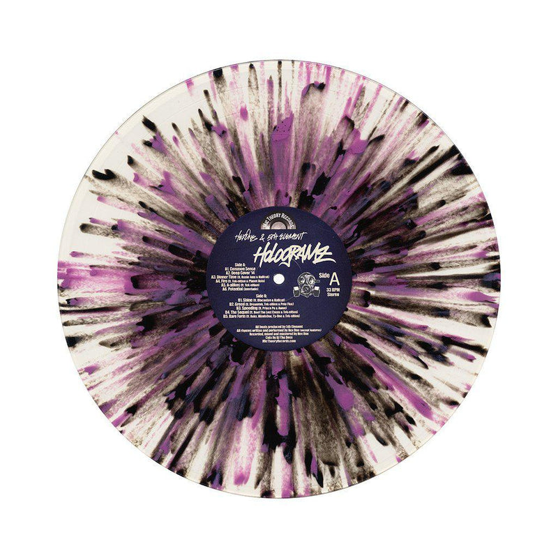 Hex One & 5th Element - Hologramz [Splatter] [Vinyl Record / LP]-MIC THEORY RECORDS-Dig Around Records
