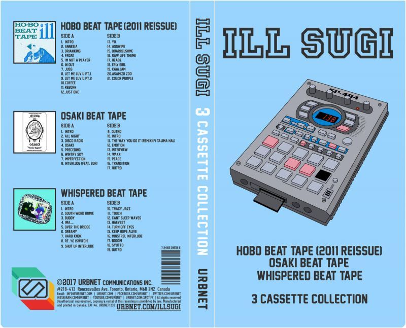 Ill Sugi - ILL SUGI 3 Cassette Collection [Cassette Tape / 3 x Tape]-URBNET-Dig Around Records