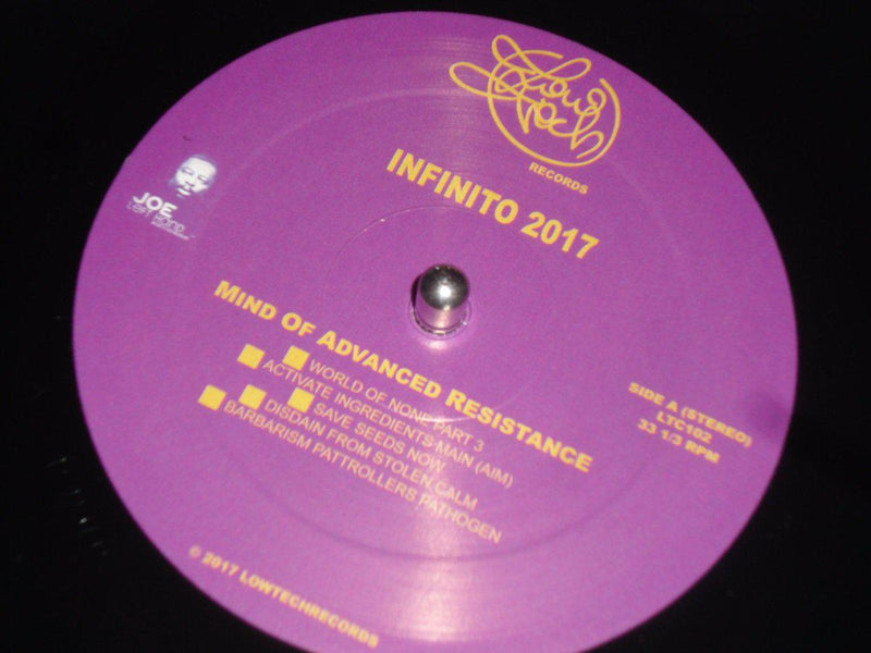 Infinito 2017 - Mind Of Advanced Resistance [Vinyl Record / LP]-Lowtechrecords-Dig Around Records