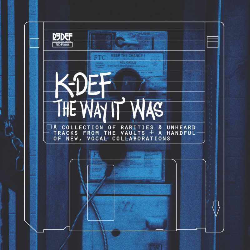 K-Def - The Way It Was / The Unpredictable Gemini 【CD】-REDEFINITION RECORDS (REDEF RECORDS)-Dig Around Records